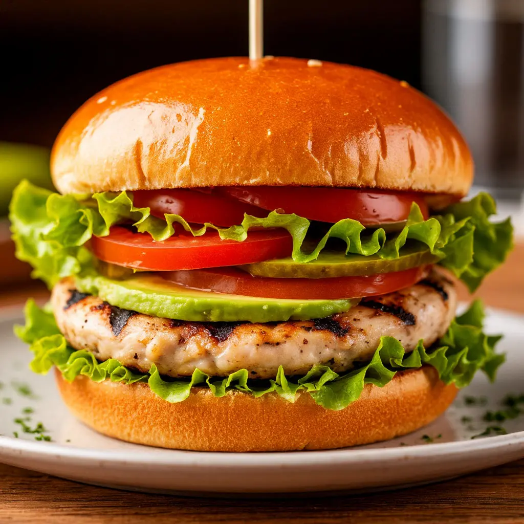 Grilled Chicken Burger