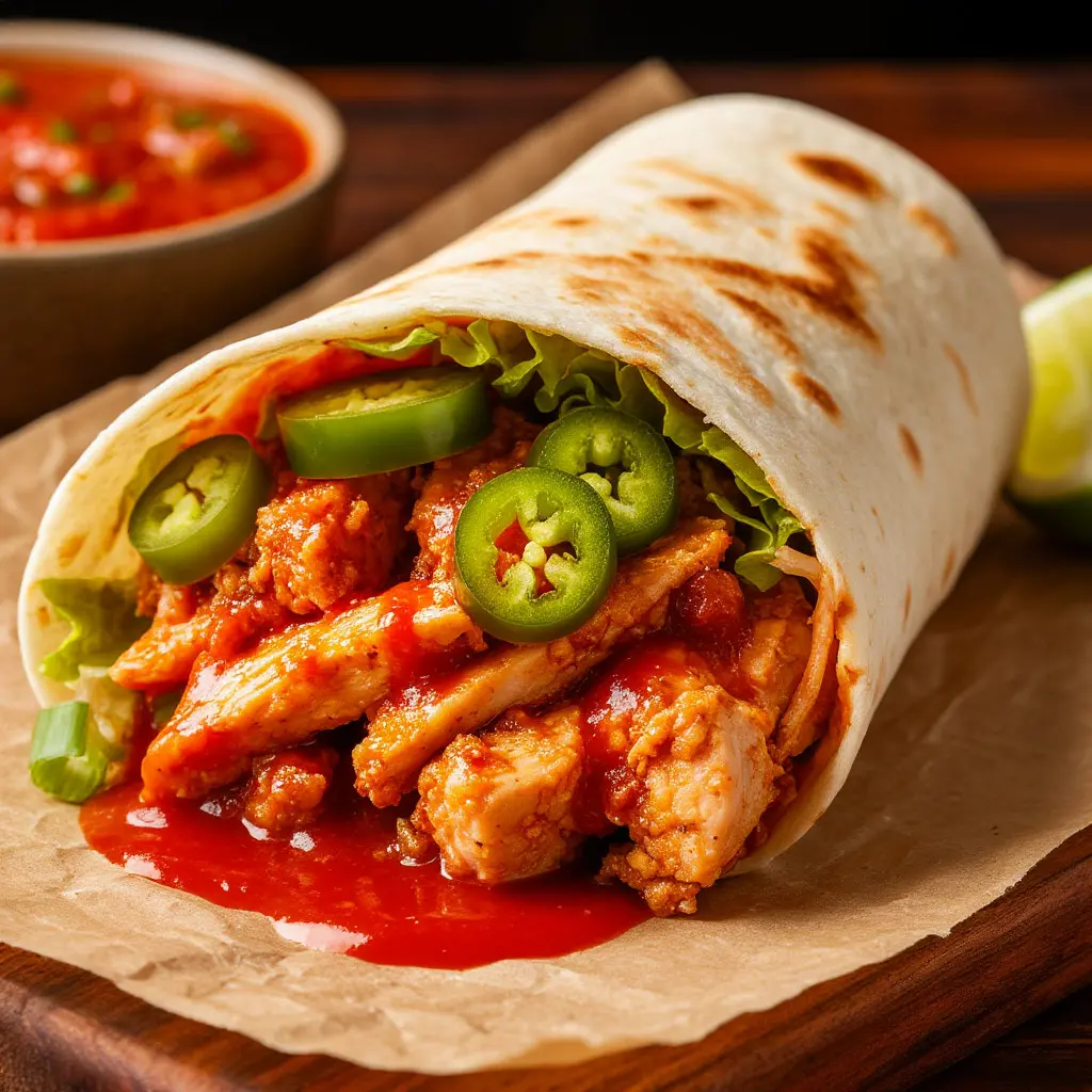 Spicy Chicken Wrap