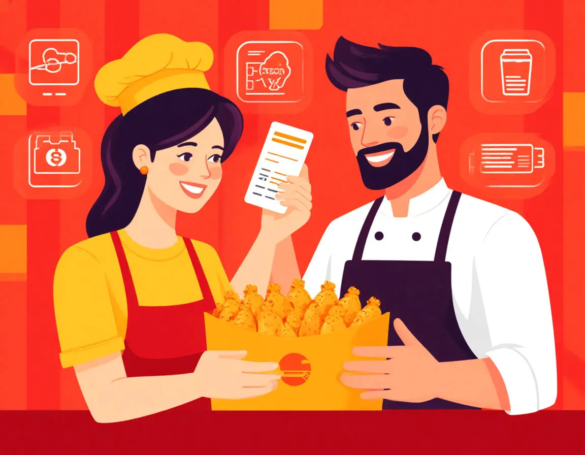 Chicken Rush Checkout Process