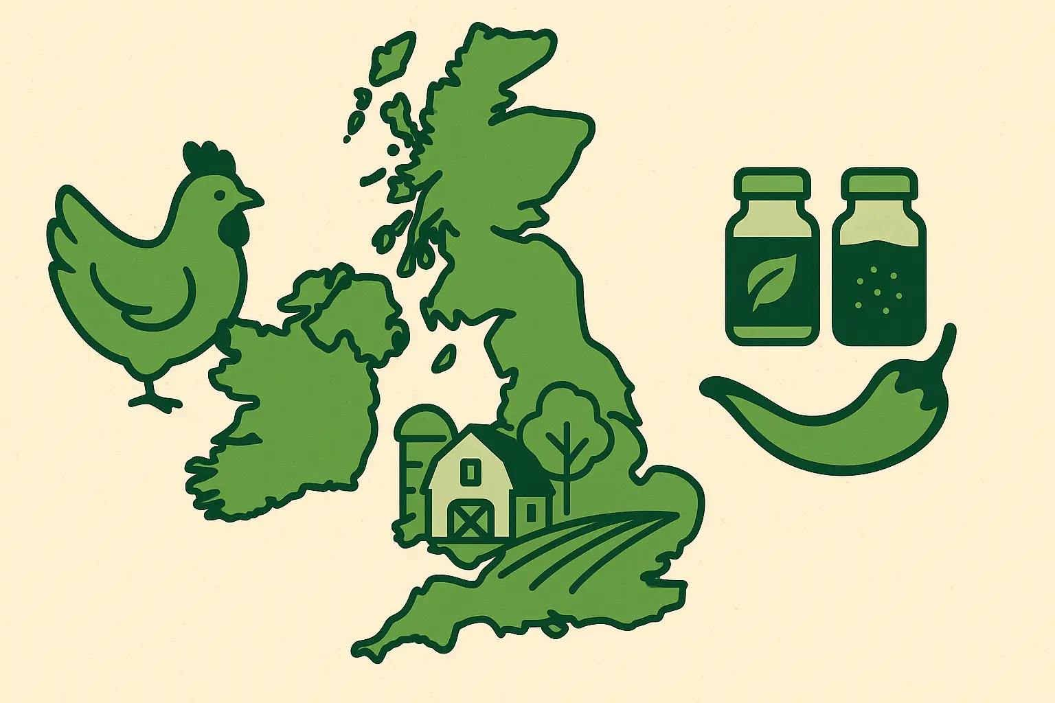 UK Sourcing Illustration